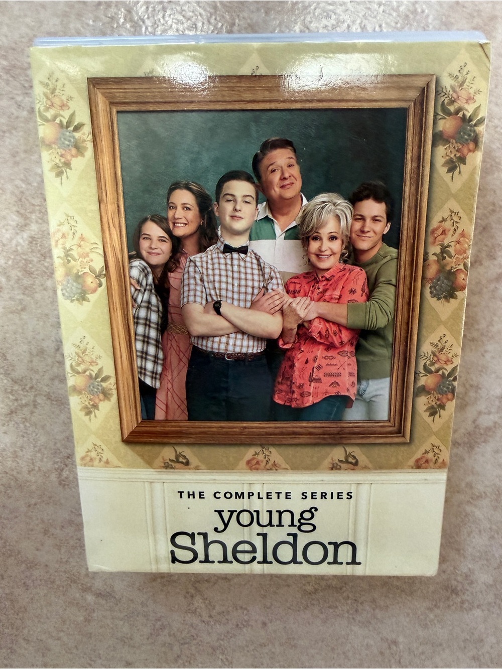 complete series DVD box set of the sitcom "Young Sheldon"